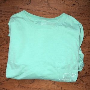 Mint green vineyard vines long sleeve